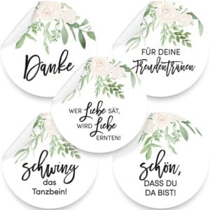 Produktbild Aufkleber Greenery